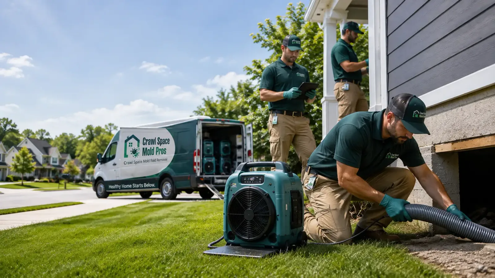 Crawl Space Mold Removal in Clayton, MO